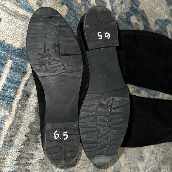 Stuart Weitzman OTK Suede Boots - Picture 2 of 4